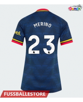 Günstige Arsenal Mikel Merino #23 Auswärtstrikot Damen 2026-27 Kurzarm